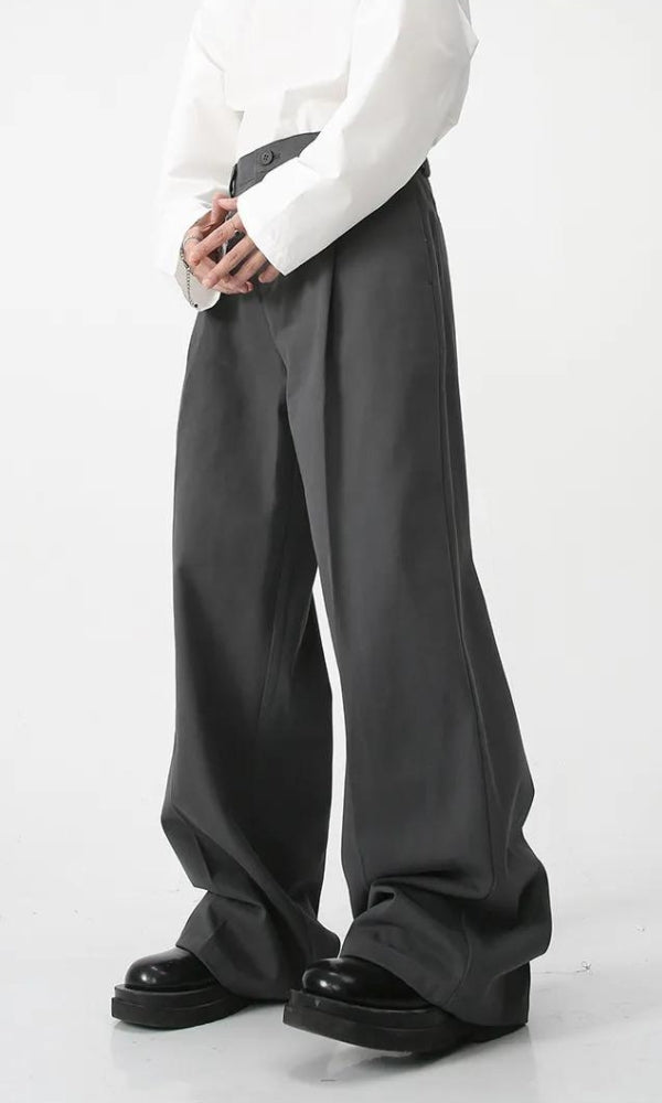 Men’s High-Waisted Baggy Pants
