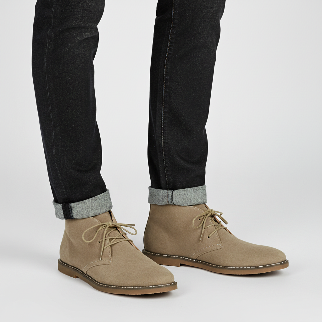 Men’s Lace-Up Ankle Boots
