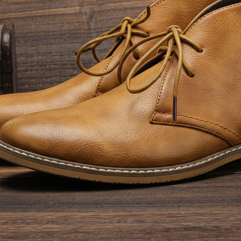 Men’s Lace-Up Ankle Boots