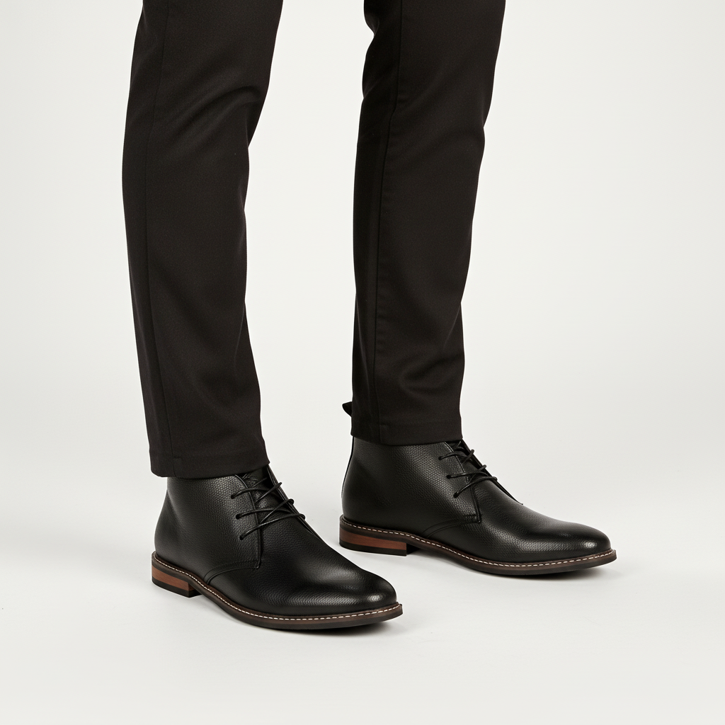 Men’s Lace-Up Ankle Boots
