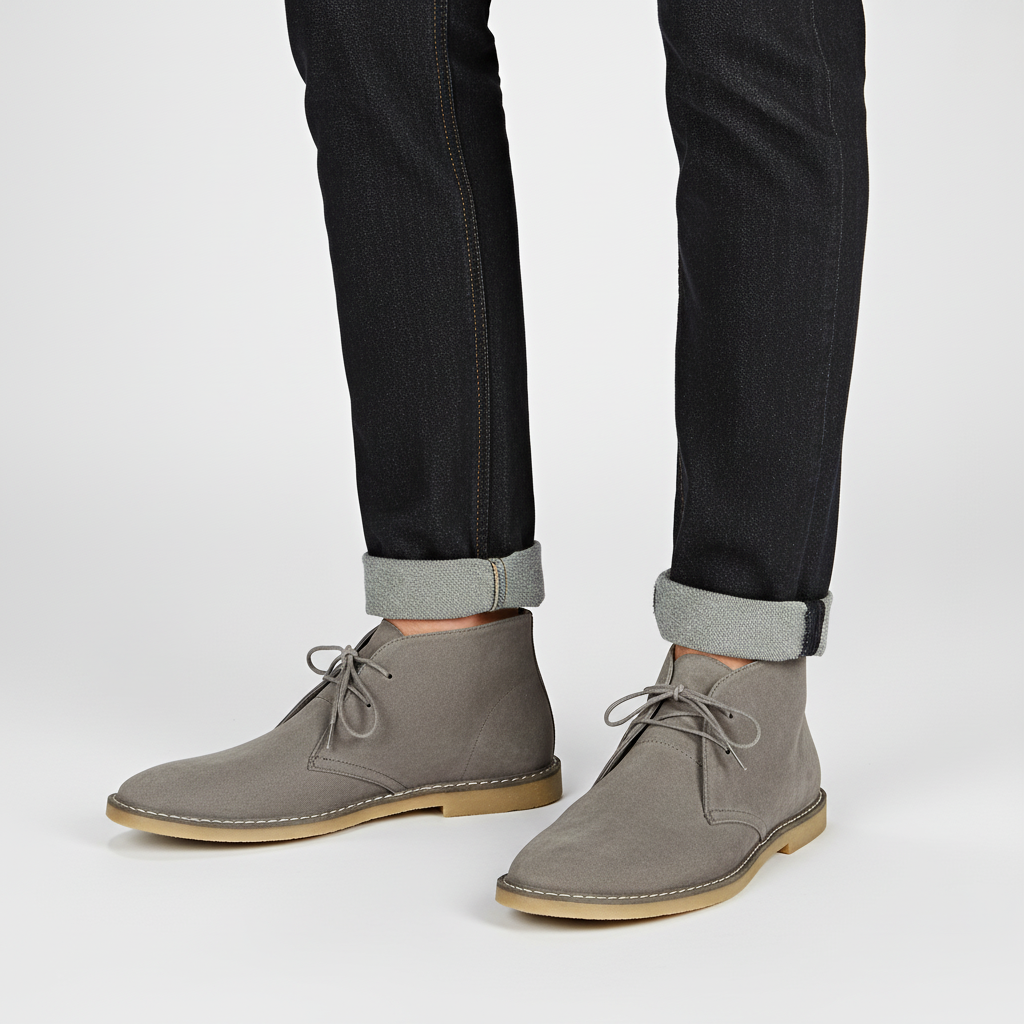 Men’s Lace-Up Ankle Boots