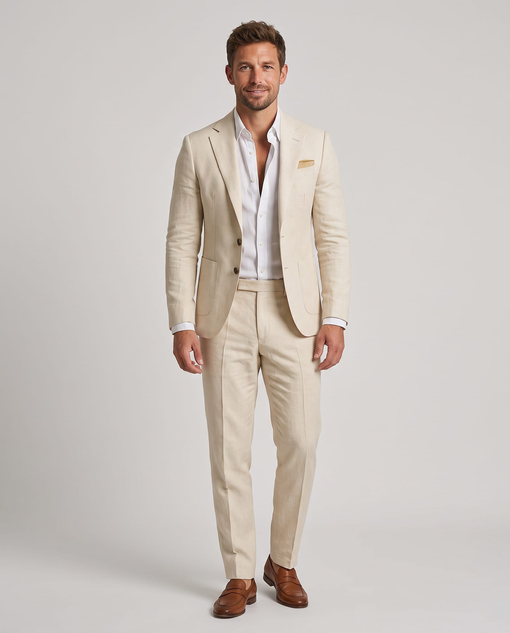 Men’s Linen Suit
