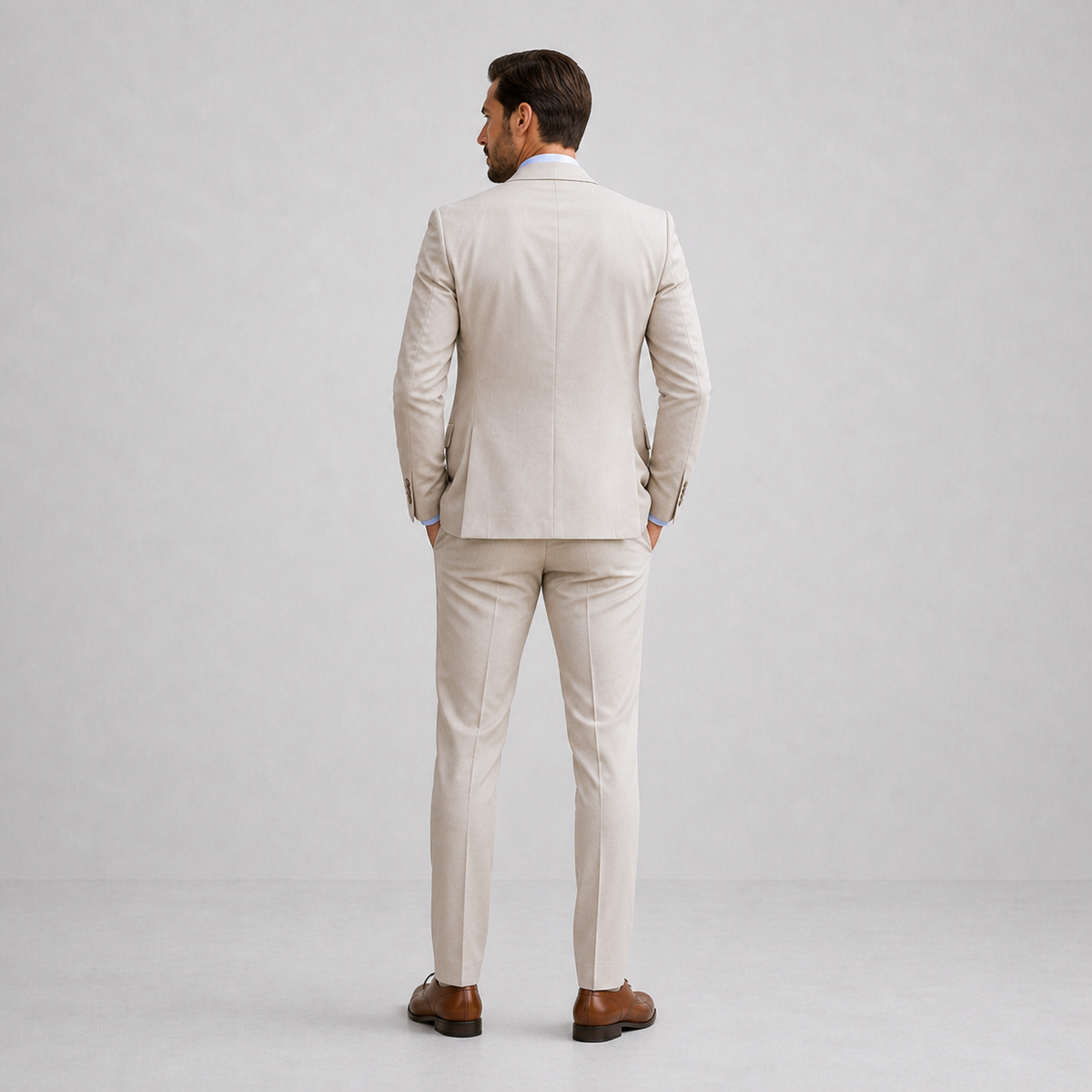 Men’s Three-Piece Slim-Fit Suit