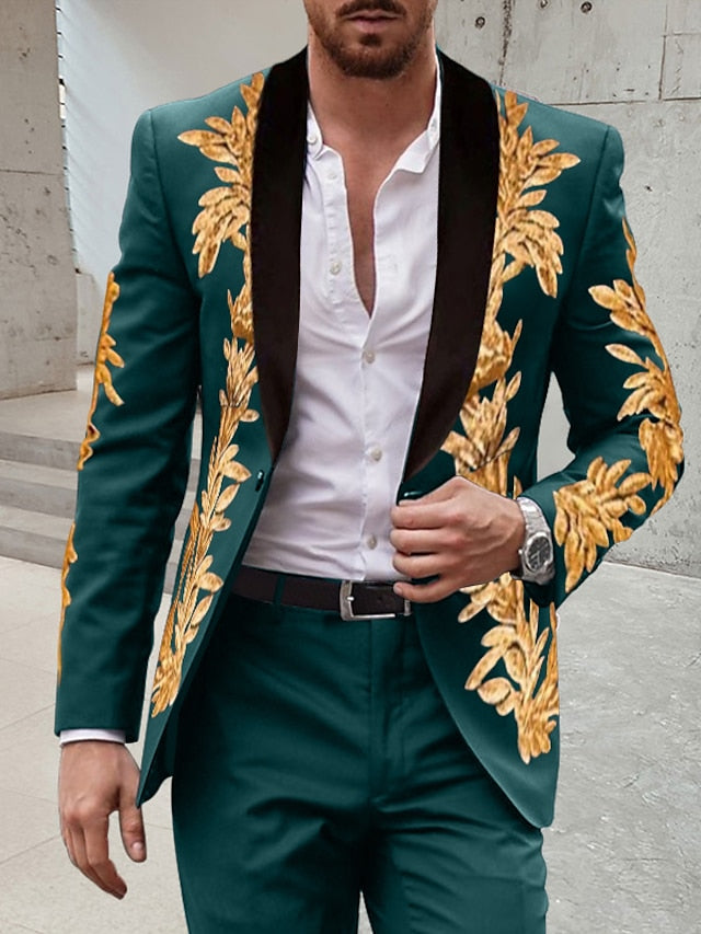 Men’s Two-Piece Sequin Suit