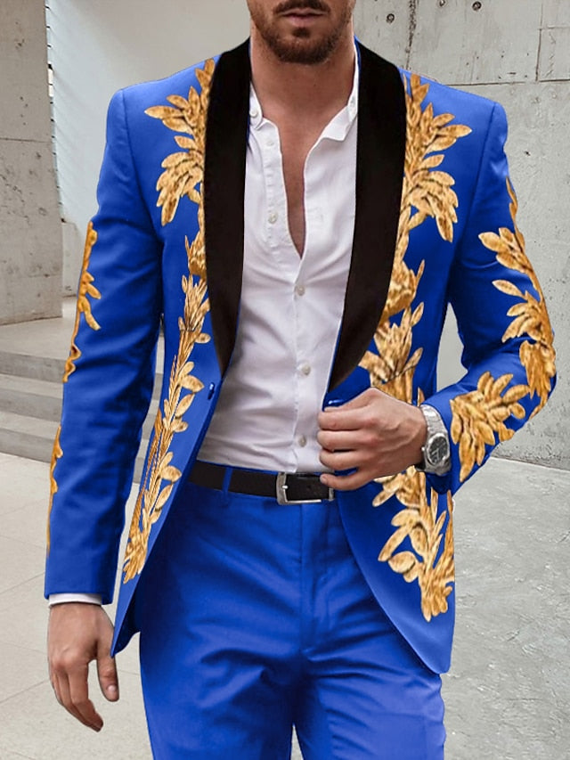 Men’s Two-Piece Sequin Suit