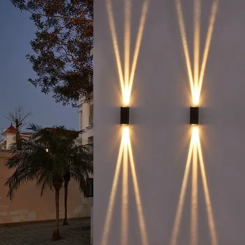 Minimalist LED Outdoor Wall Lamp for Garden, Terrace, and Facade Lighting