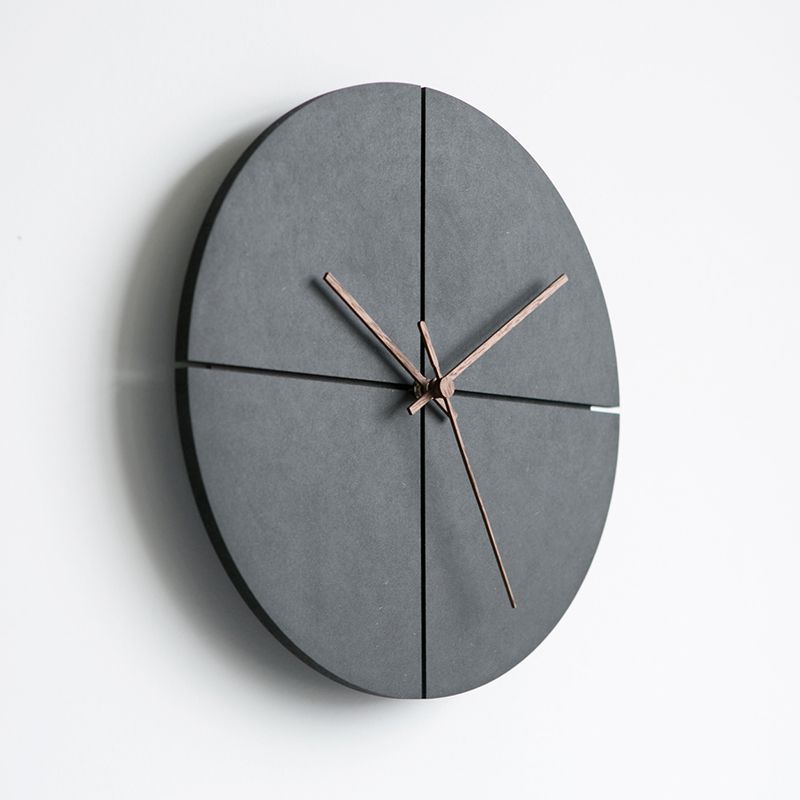 Minimalist Wall Clock 28 cm - Modern Round and Square Kitchen Clocks for Home Decor