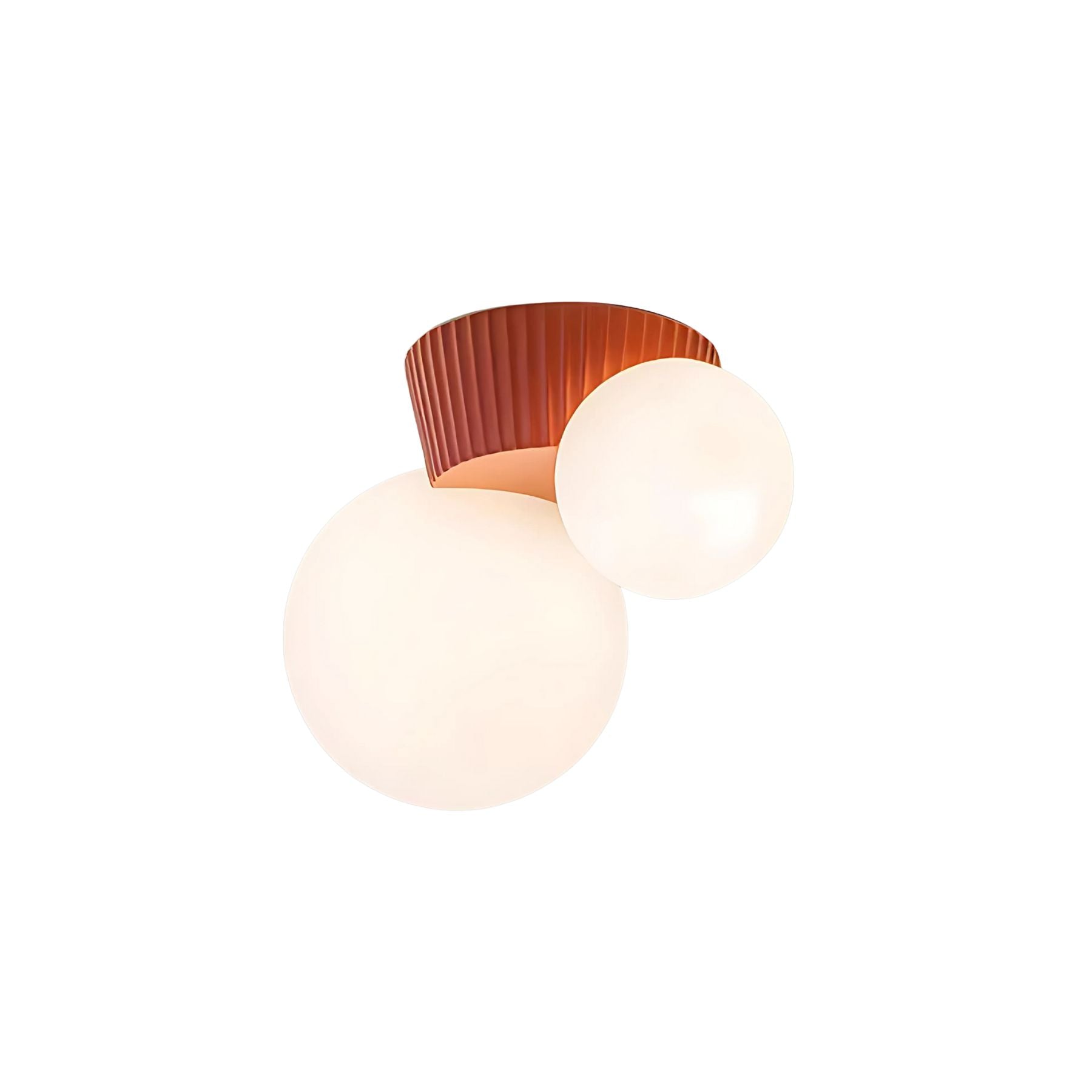 Modern Ceiling Lamp with Dual Light Bulbs for Cozy Home Interiors