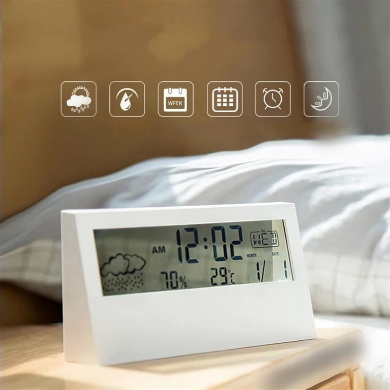 Modern Luxury Digital Alarm Clock
