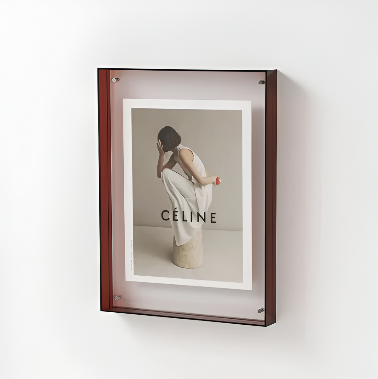 Modern Minimalist Acrylic Photo Frame – Clear Display for Photos and Artwork, Horizontal/Vertical Orientation, Durable Design