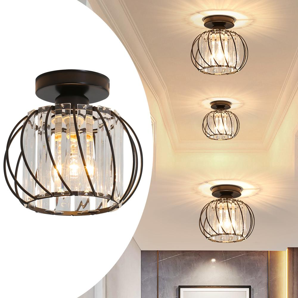 Modern Open-Frame Ceiling Lamp Flush Mount Light Fixture