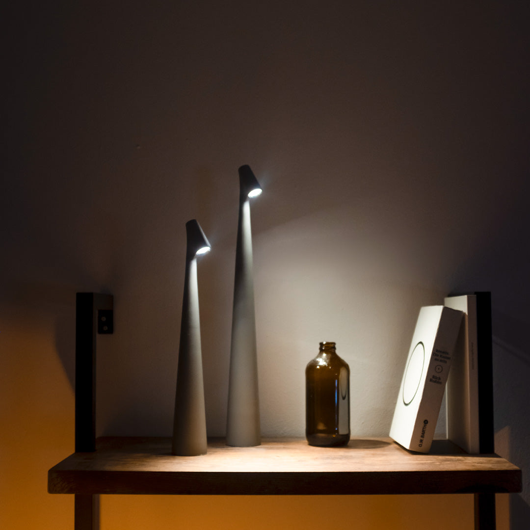 Modern Rechargeable Table Lamp – Cordless LED Indoor and Outdoor Lighting with 20 Hours Battery Life