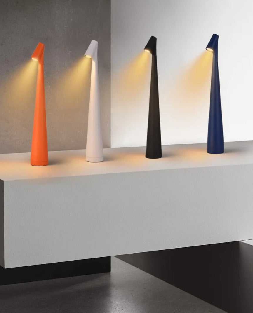 Modern Rechargeable Table Lamp – Cordless LED Indoor and Outdoor Lighting with 20 Hours Battery Life