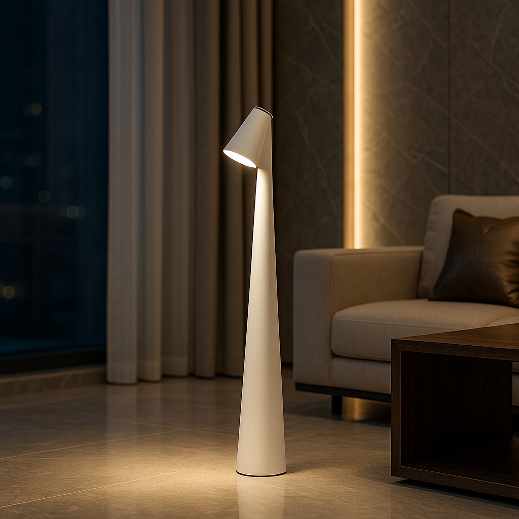 Modern Rechargeable Table Lamp – Cordless LED Indoor and Outdoor Lighting with 20 Hours Battery Life