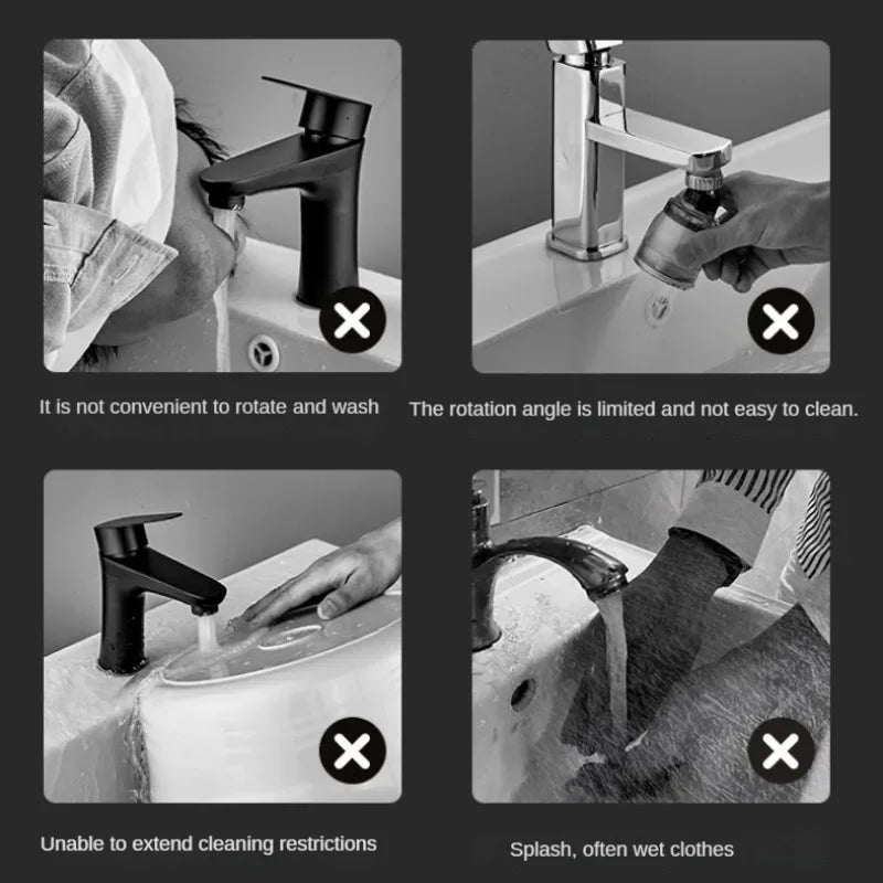 Modern Rotating Swivel Kitchen Faucet