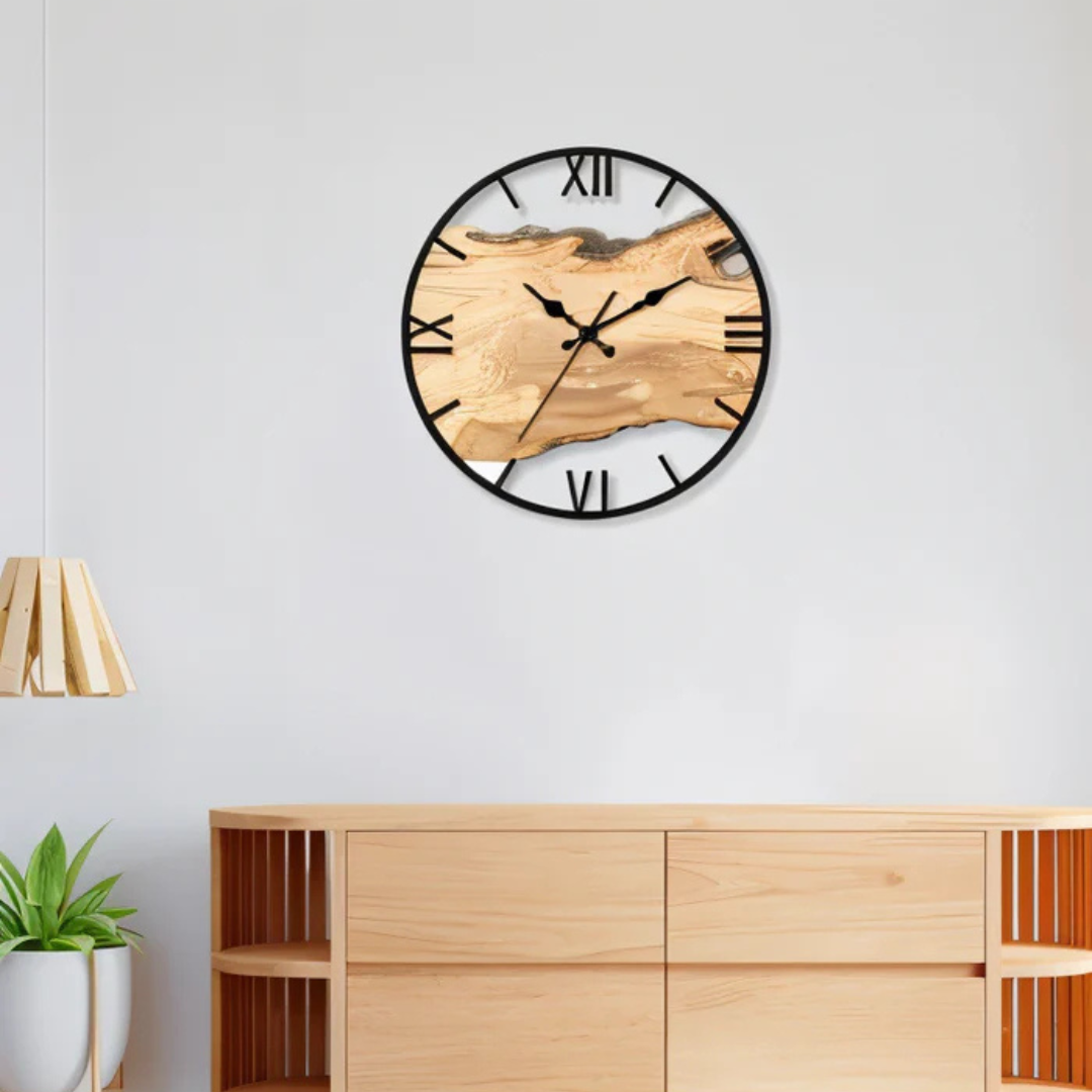 Modern Wall Clock for Minimalist Home Decor