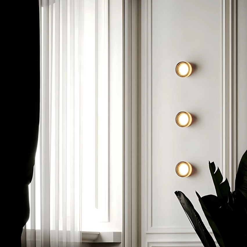 Modern Wall Light with Integrated LED – 7 Unique Styles for Elegant Interiors, Metal and Glass Design, Indoor Use