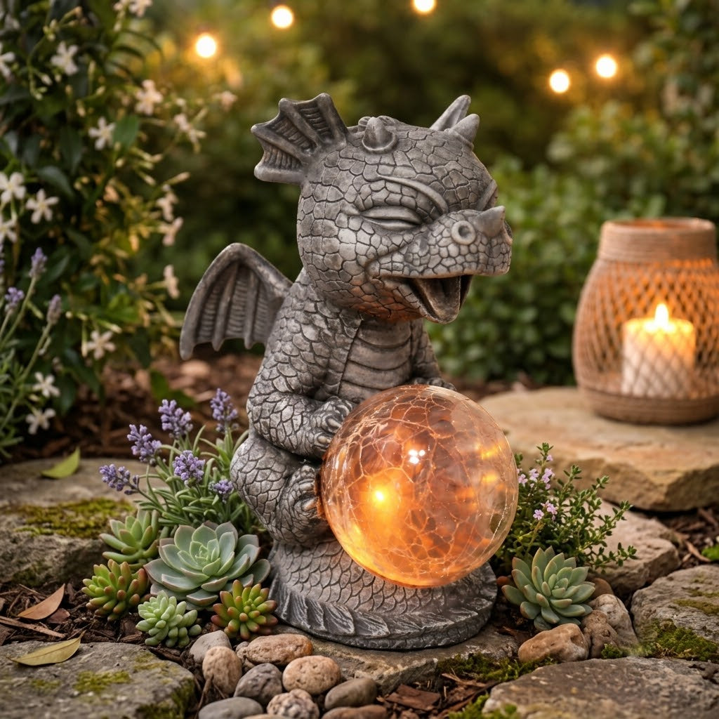 Modern LED Dragon Table Lamp Energy-Efficient Decorative Lamp for Home & Office