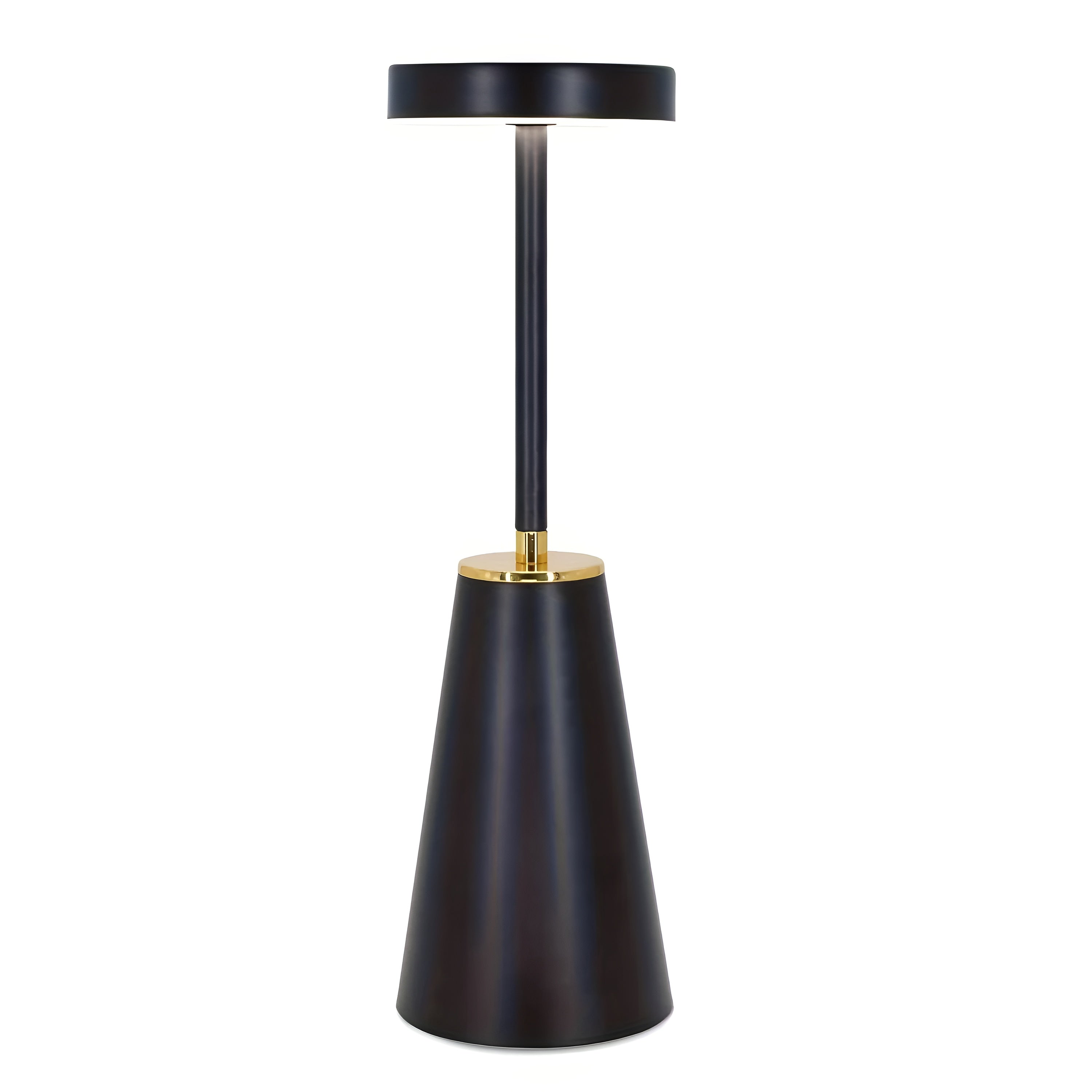 Rechargeable Cordless Metal Table Lamp with Touch Control and Adjustable Colour Temperature