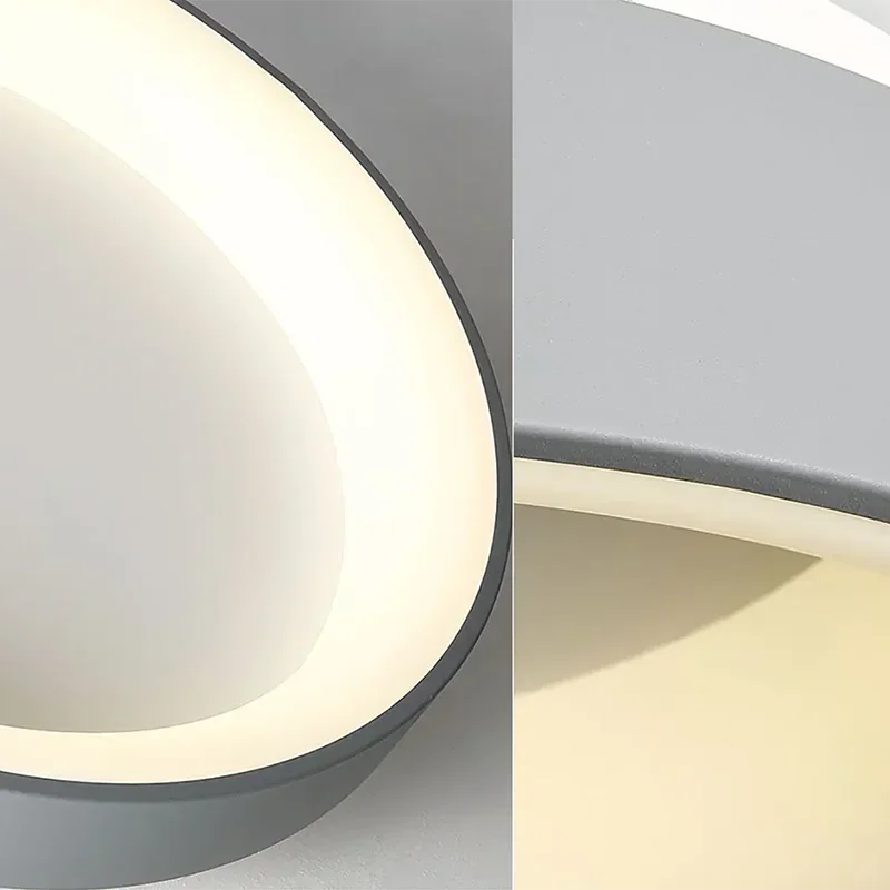Modern Round LED Ceiling Light with Minimalist Design
