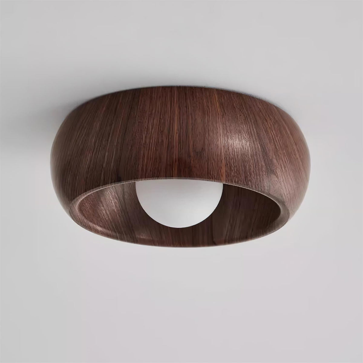 Modern Wooden LED Ceiling Light
