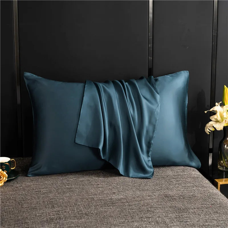 Natural Mulberry Silk Pillowcase for Hair and Skin – Soft, Breathable Luxury Bedding in Multiple Sizes and Colors