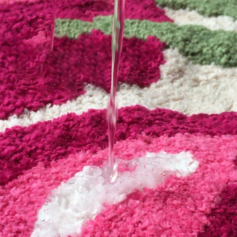 Non-Slip Absorbent Tufted Bath Mat