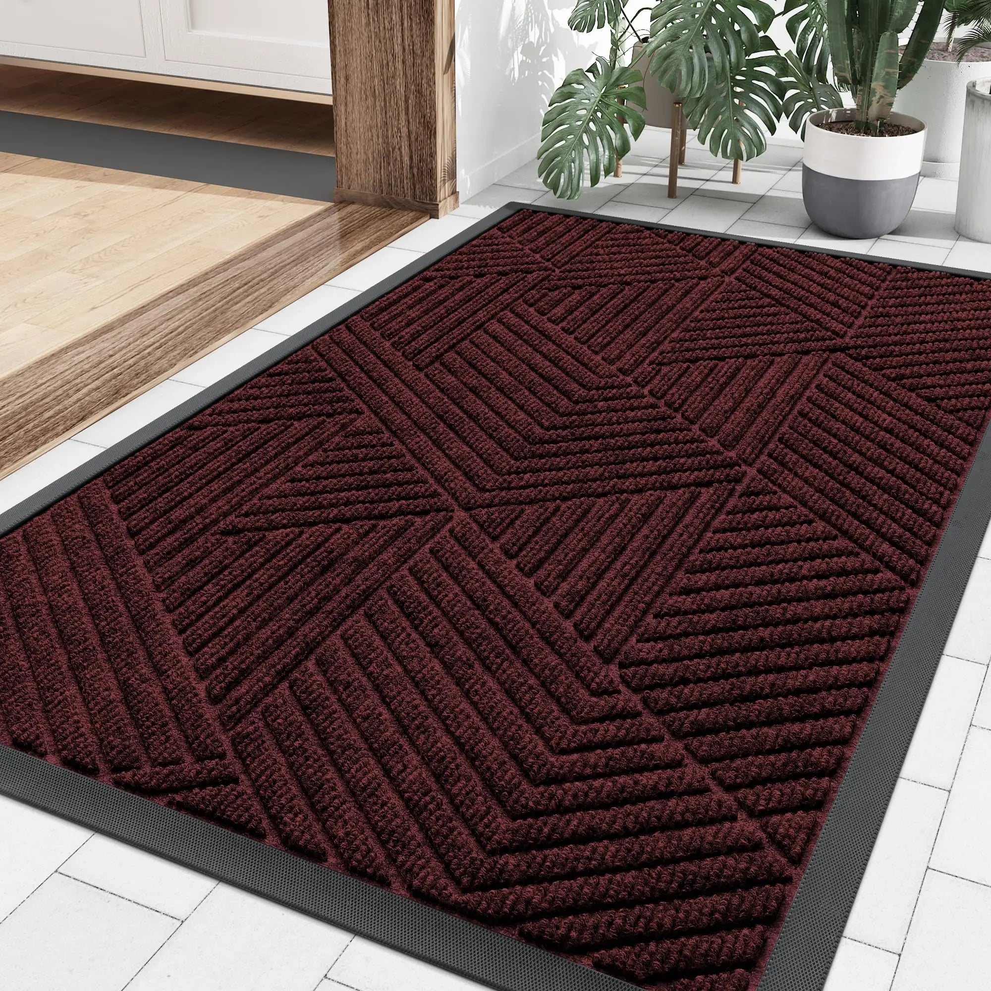 Non-Slip Absorbent Indoor and Outdoor Door Mat