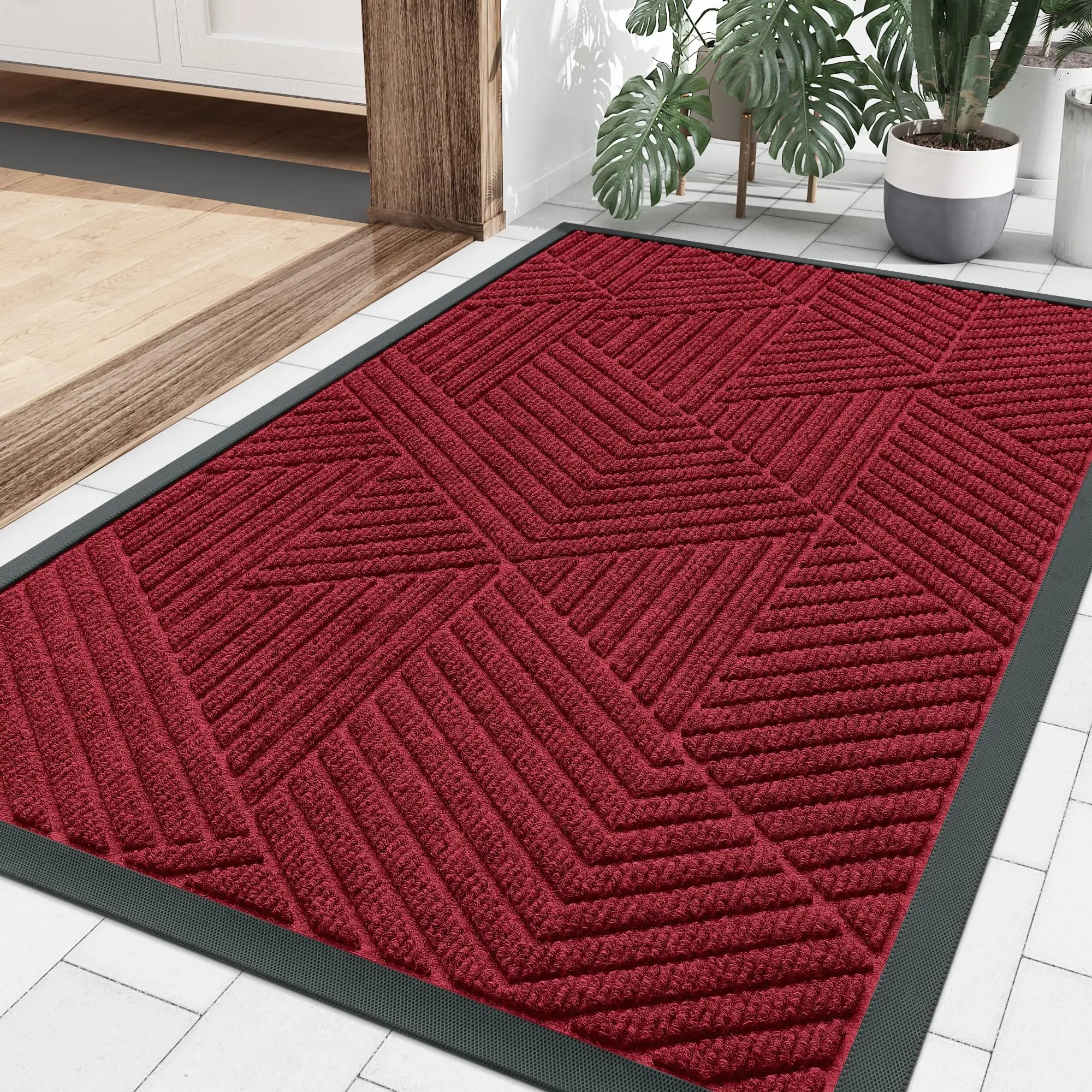 Non-Slip Absorbent Indoor and Outdoor Door Mat