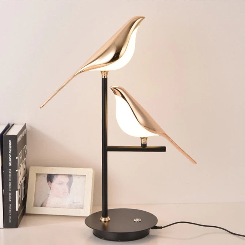 Nordic LED Bird Wall Sconce Modern Metal Wall Lamp