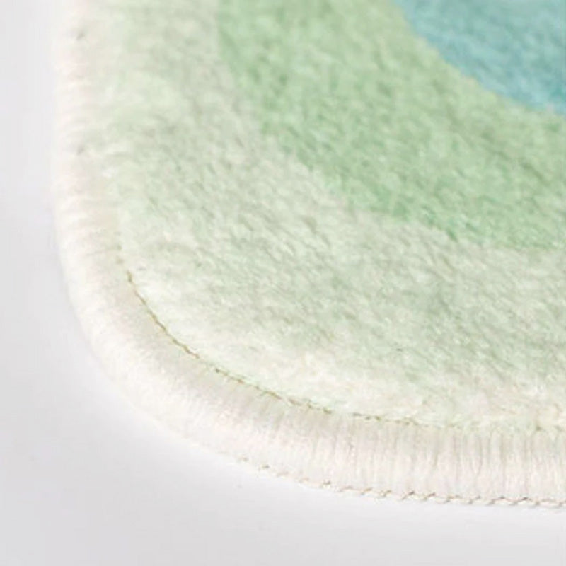 Pastel Cloud Carpet with Cheerful Design and Anti-Slip Backing