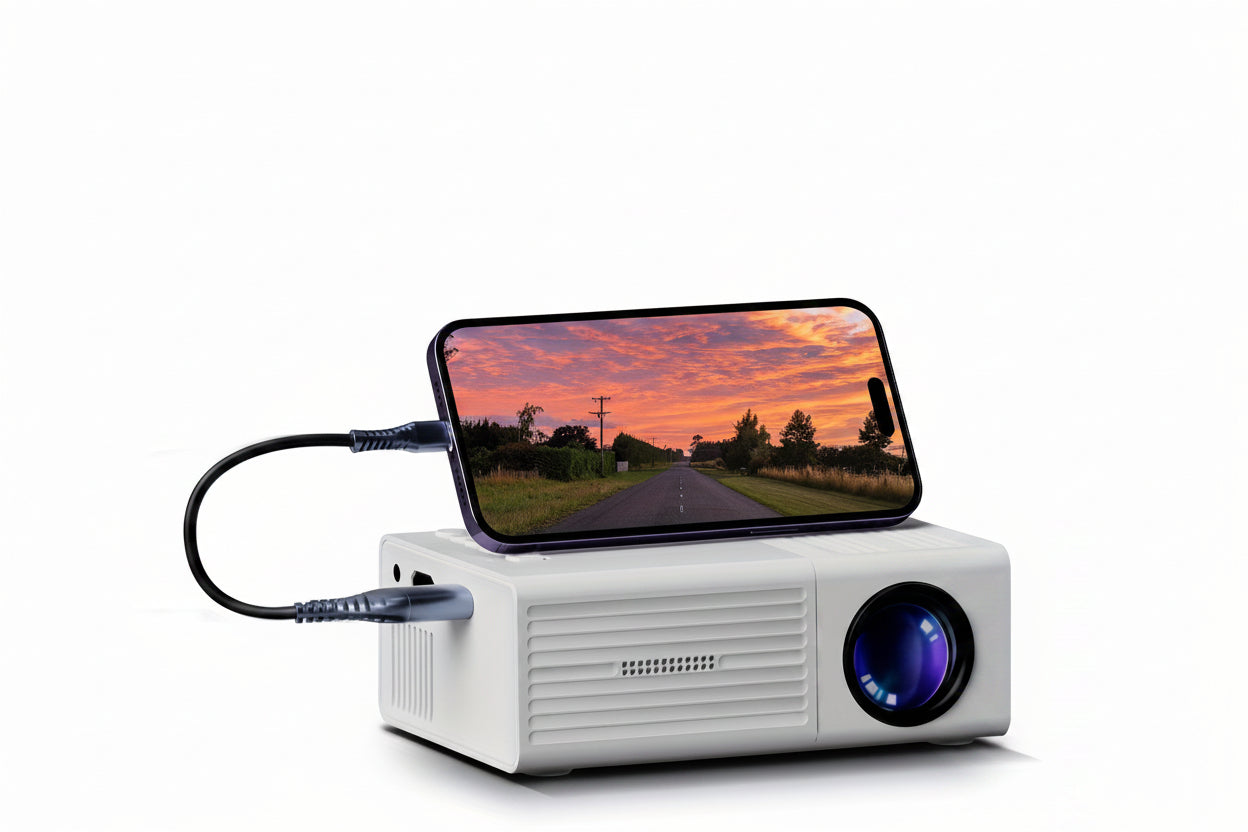 Portable Home Cinema Projector