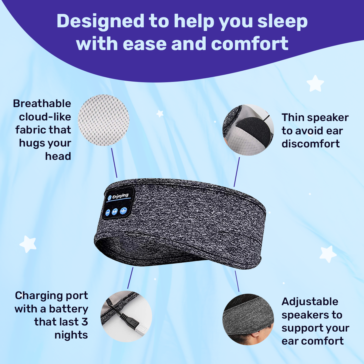 Practical Sleep Headphones