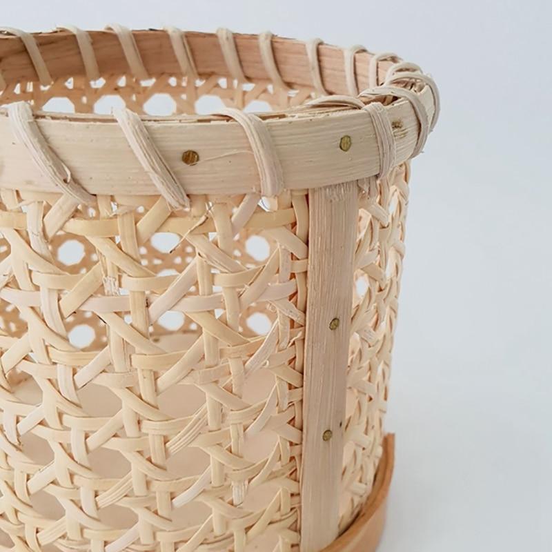 Rattan Cutlery Organiser for Kitchen Drawers and Dining Storage