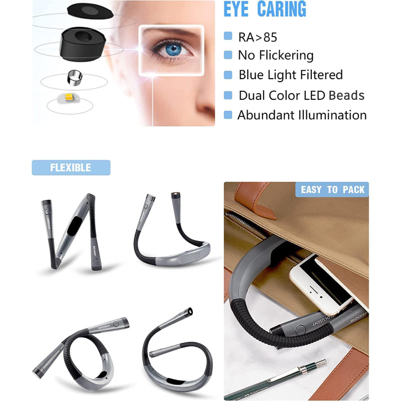 Rechargeable Dimmable Eye-Care Reading Light
