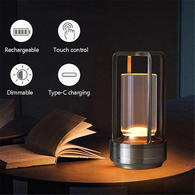 Rechargeable LED Lantern 1000 Lumens – Waterproof Camping Lantern with Adjustable Brightness for Outdoor Use