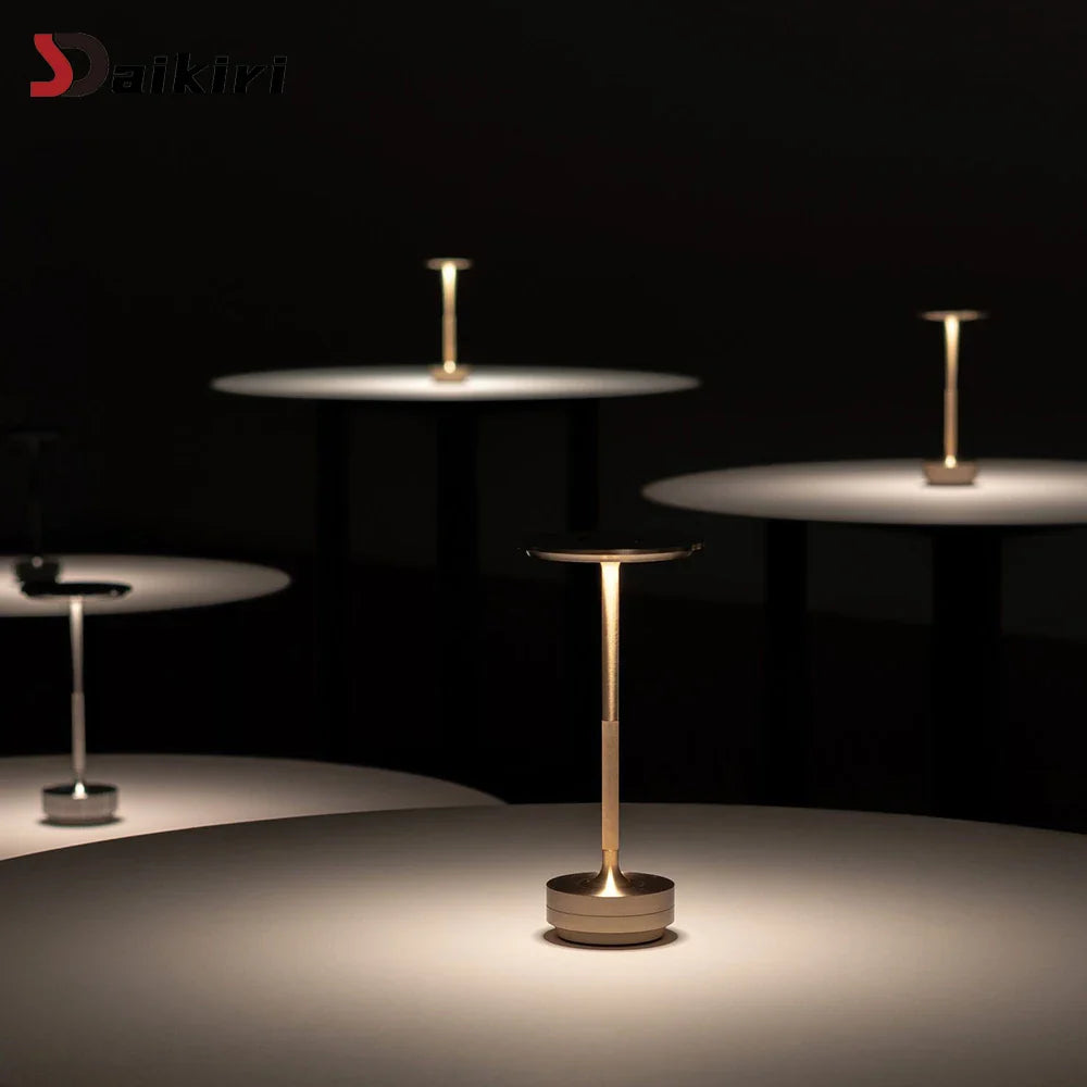 Rechargeable Touch LED Table Lamp Dimmable Cordless Desk Light