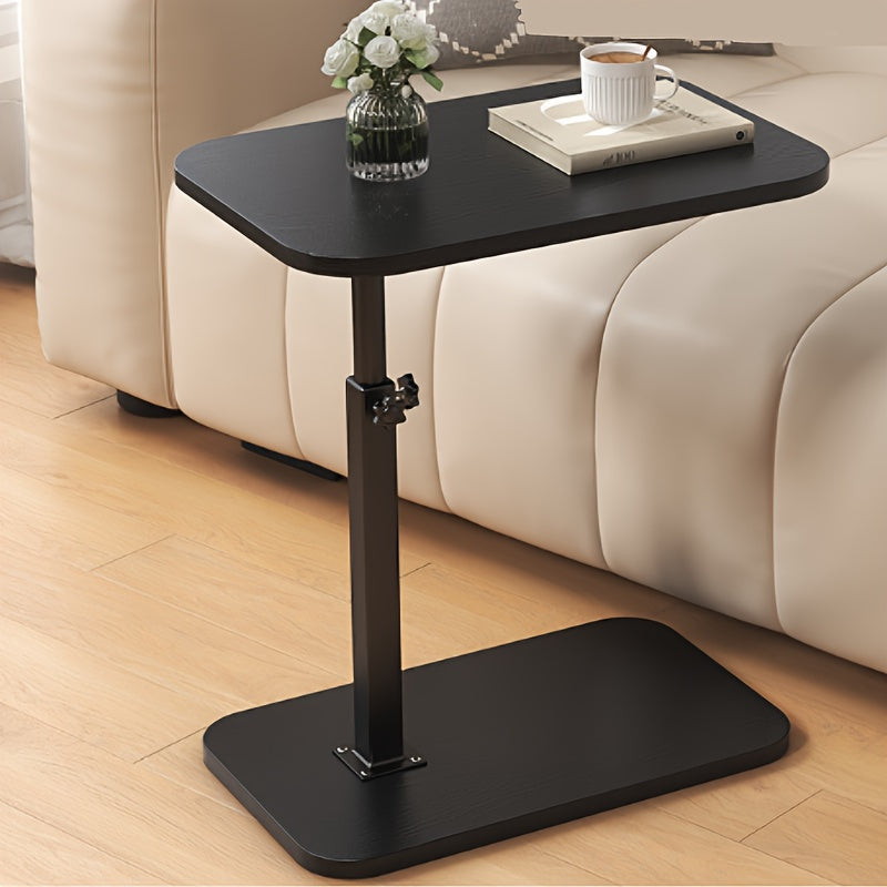 Rectangular Wood and Metal Sofa Table