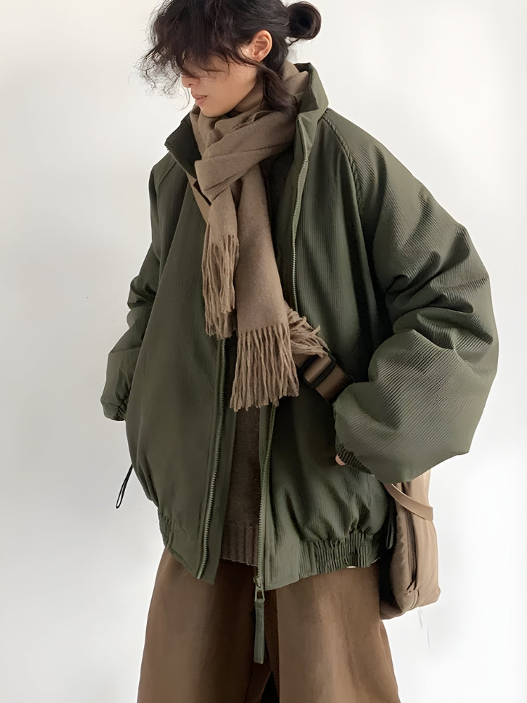 Men’s High-Neck Zip Jacket