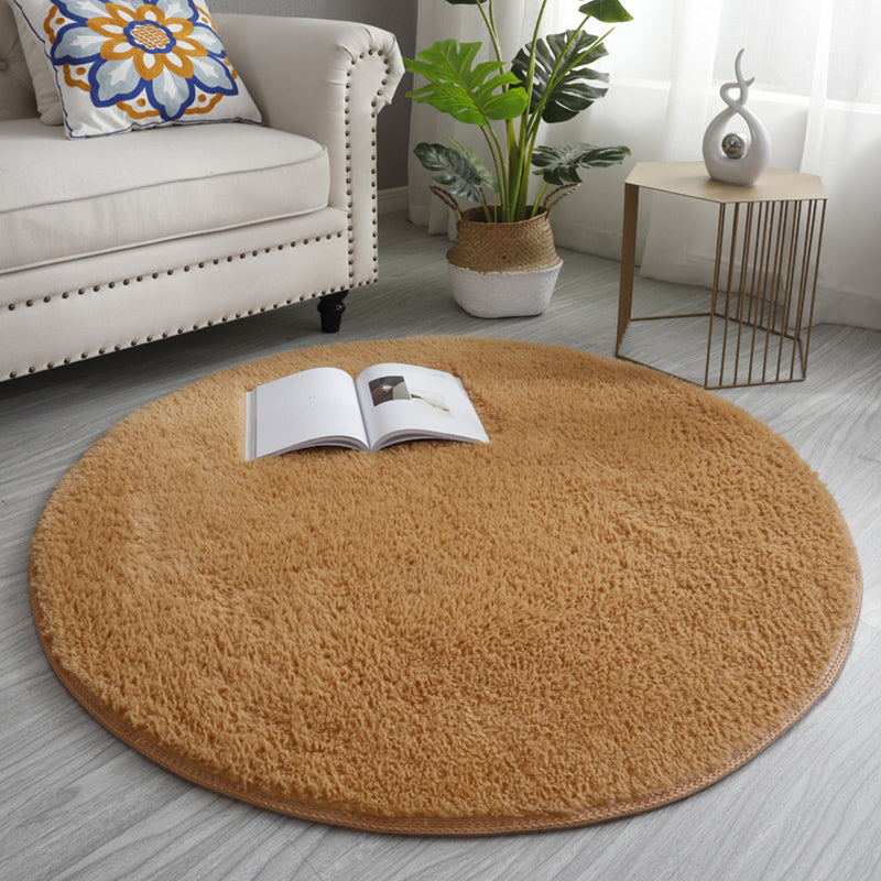 Round Carpet with Non-Slip Design for Stylish Home Decor