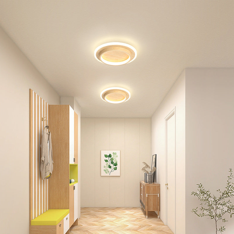 Round LED Ceiling Lamp for Bedroom Hallway and Living Room