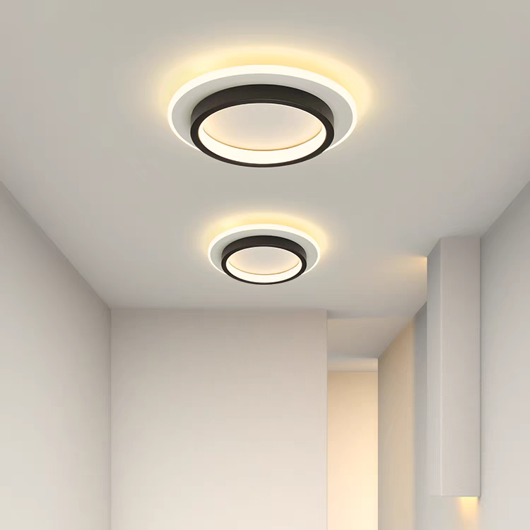 Round LED Ceiling Lamp for Bedroom Hallway and Living Room