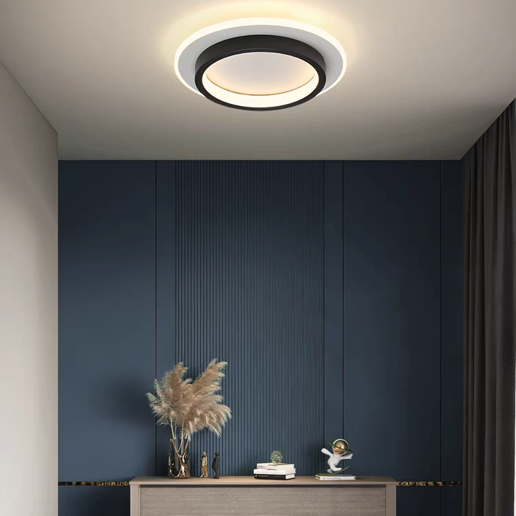 Round LED Ceiling Lamp for Bedroom Hallway and Living Room