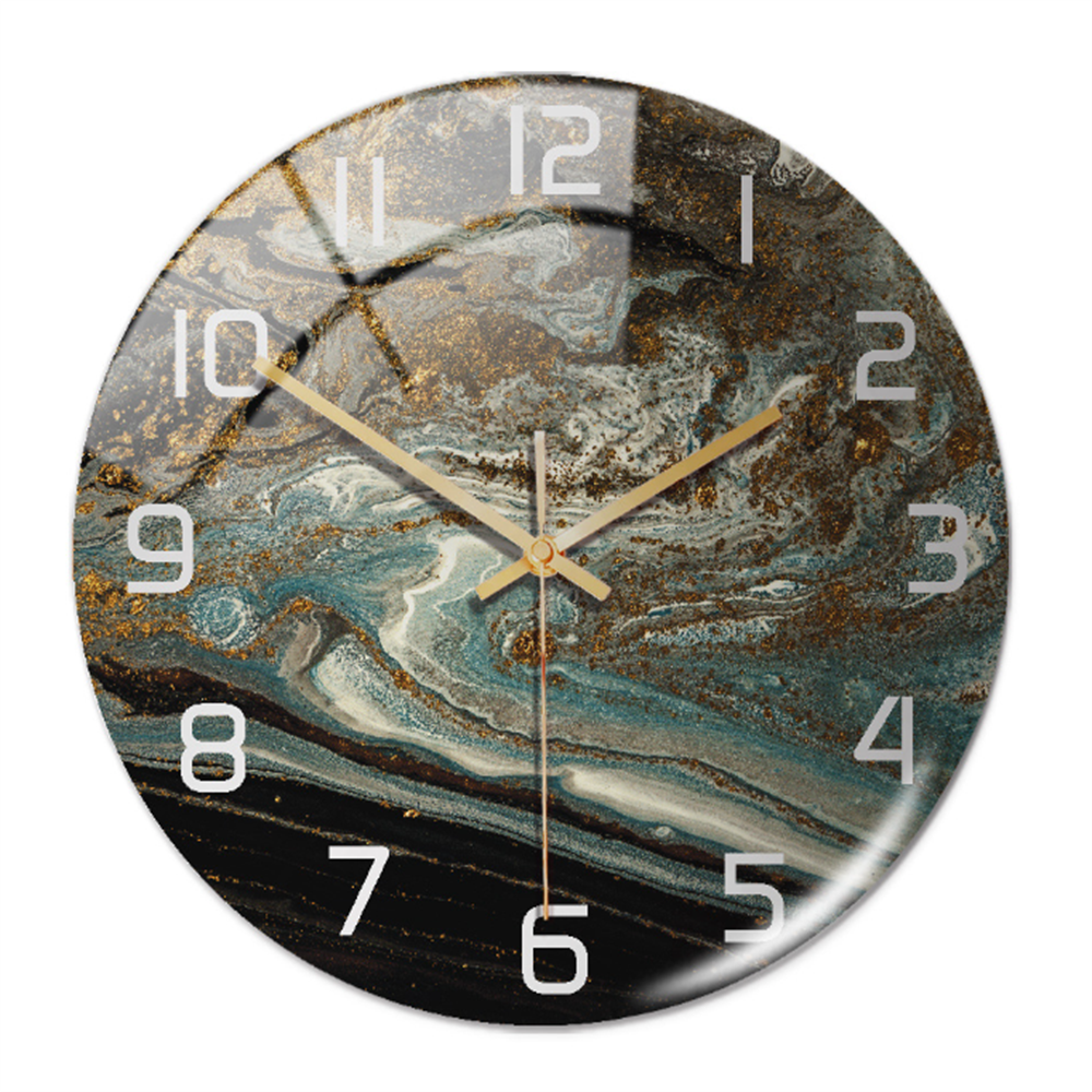 Round Wall Clock for Modern Home Decor