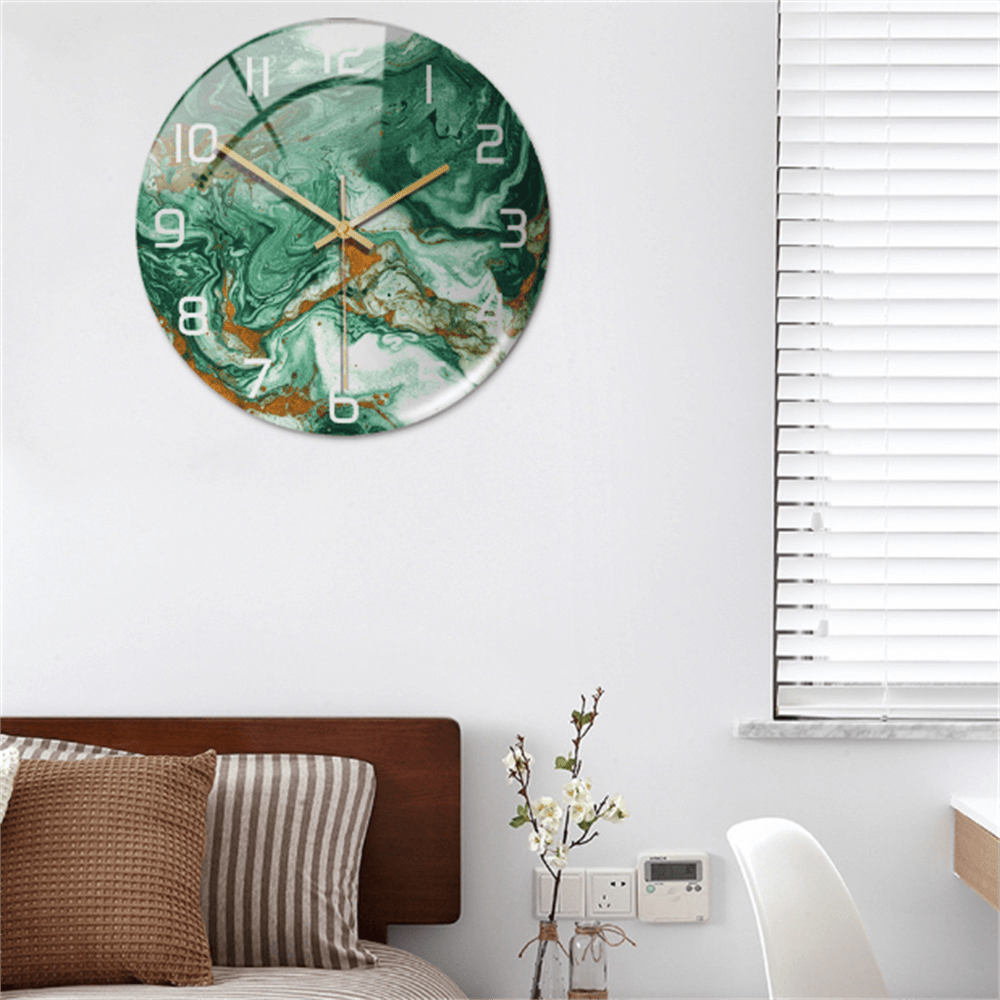 Round Wall Clock for Modern Home Decor