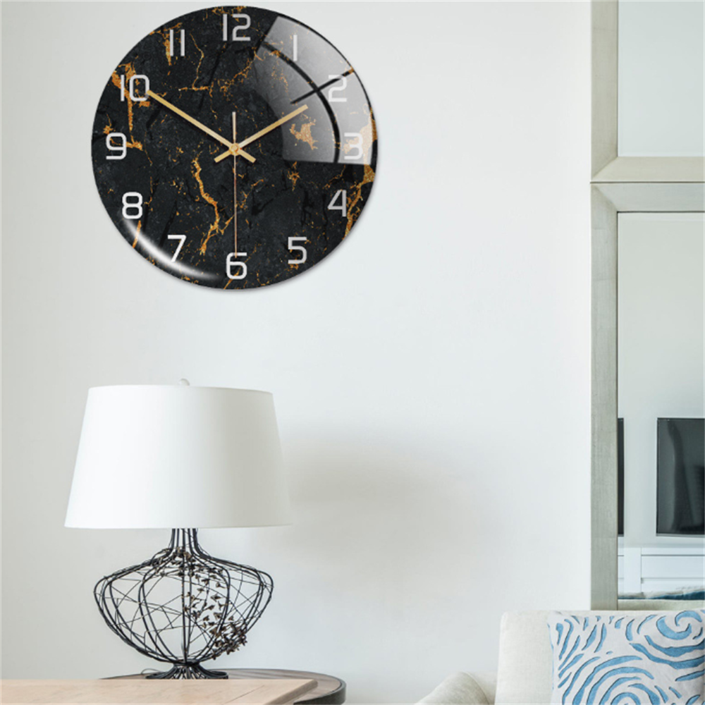 Round Wall Clock for Modern Home Decor