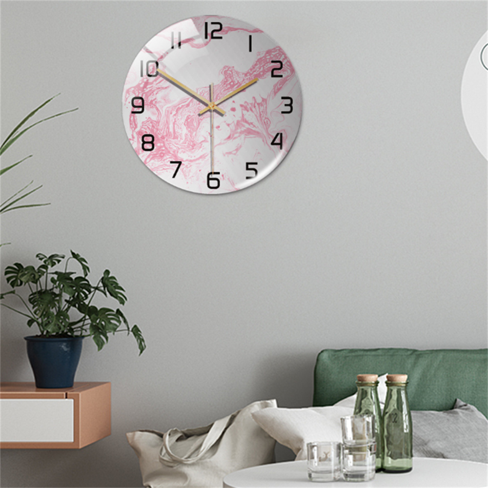 Round Wall Clock for Modern Home Decor