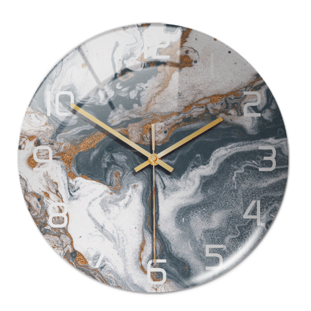 Round Wall Clock for Modern Home Decor