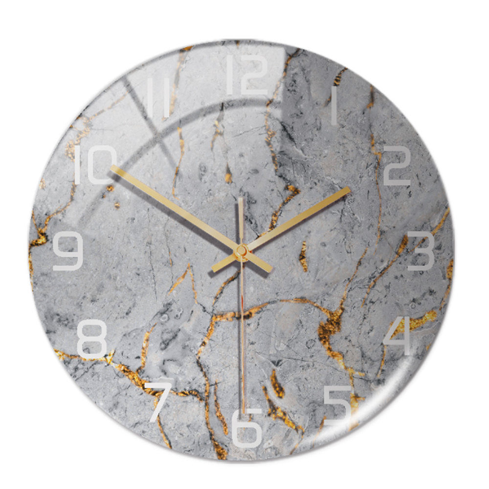 Round Wall Clock for Modern Home Decor