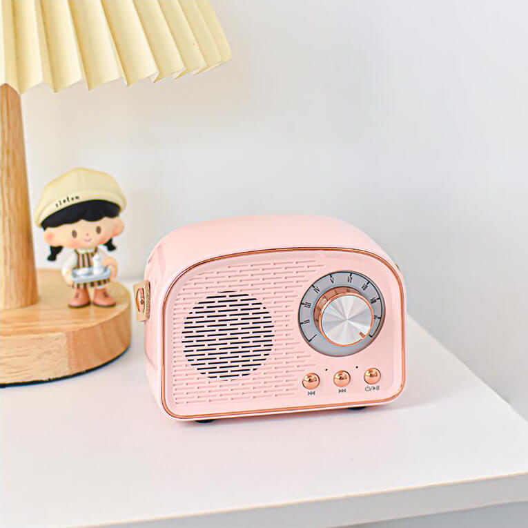 Round Wireless Bluetooth Speaker